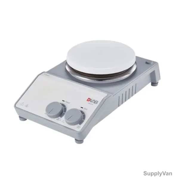 Dlab Analog Magnetic Hotplate Stirrer, MS-H-S, 530W, 135MM Plate Dia, 0-1500 RPM, 20 Ltrs Capacity — image 1