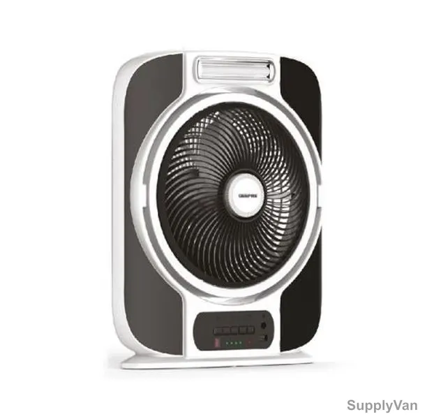 Geepas Rechargeable Fan, GF989, 12 Inch, 40W