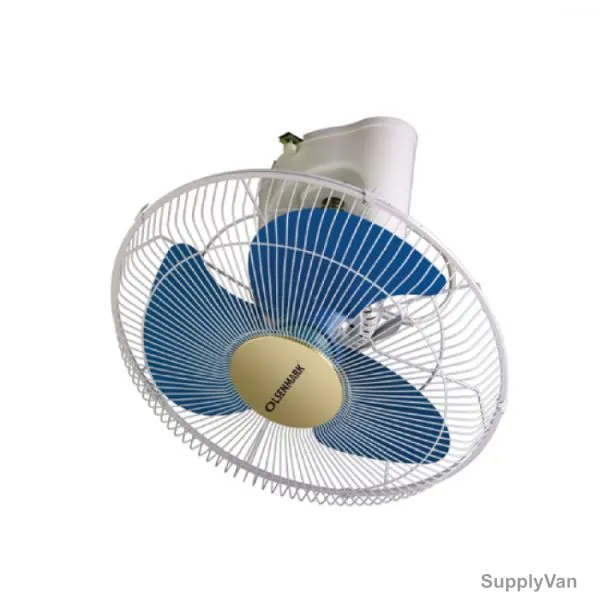 Olsenmark Orbit Wall Mounted Fan, OMF1740, 3 Blades, Blue, PK2