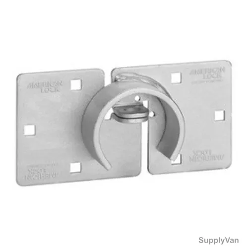 Master Lock Hardened Steel Hasp, MLA801, Grey, 22.2CM