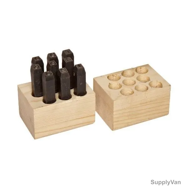 Young Bros Stamp Figure Set, 06093, 1/4 Inch, 9PCS