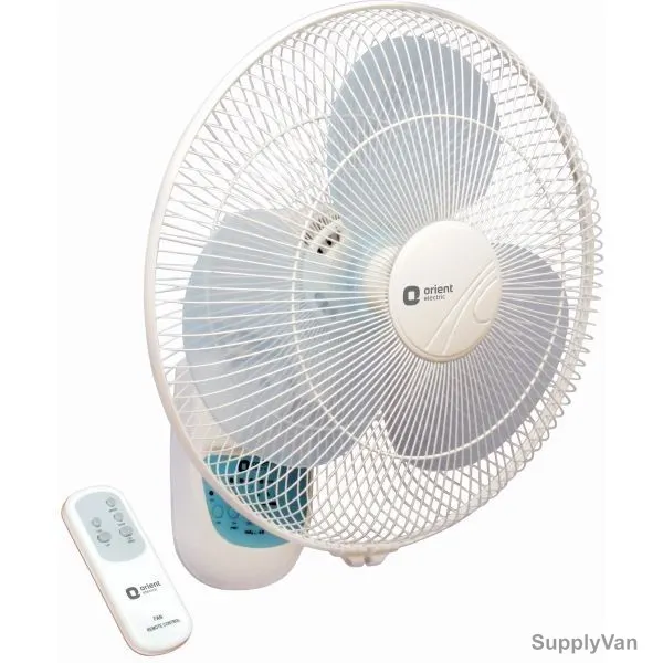Orient Electric Wall Fan, WALL 49, 400MM, 58W, 1330RPM, White