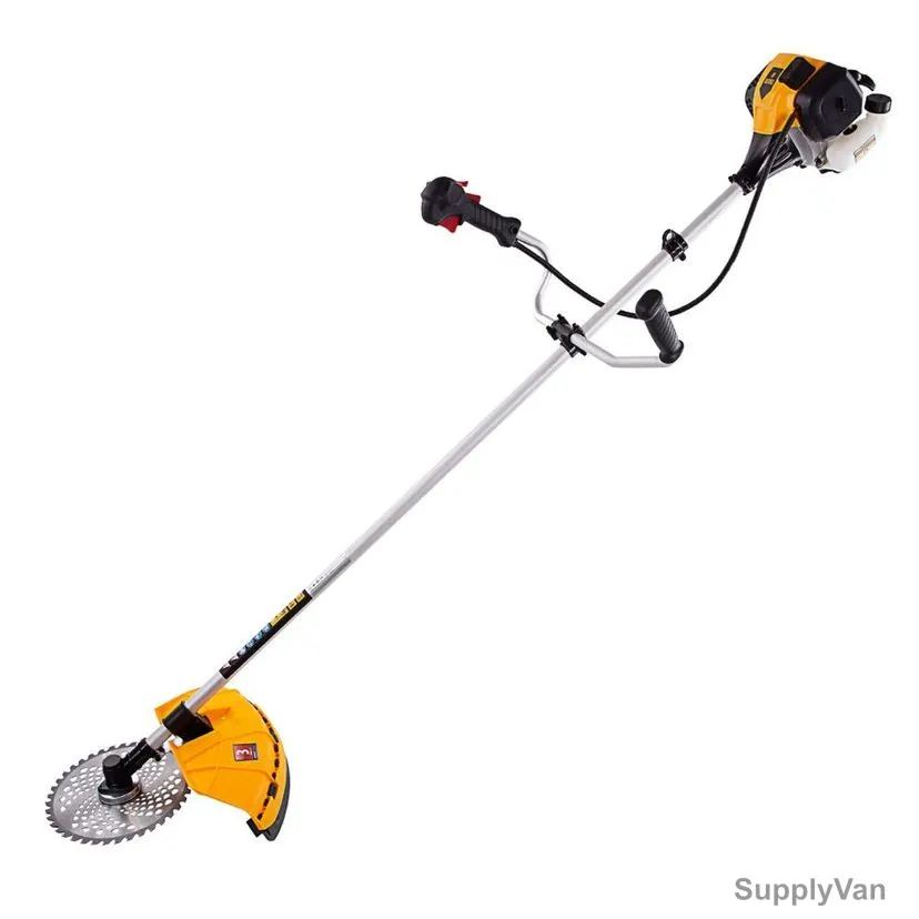 Denzel Gasoline Trimmer With One-Piece Rod, DGT-250, 2-Stroke, 1.3 HP, 25CC, 255-420MM Cutting Width — image 1
