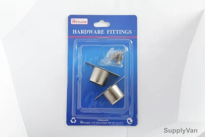 Hersen DIY Side Bracket 3/4 Straight, SAF-35, Stainless Steel Material, Silver Colour