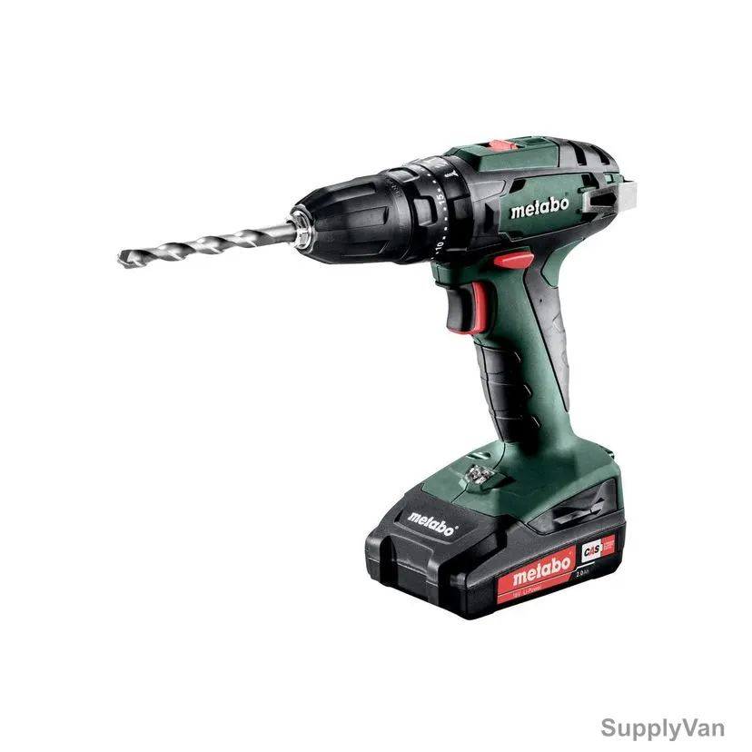 Metabo Cordless Hammer Drill, SB-18, 10MM, 18V