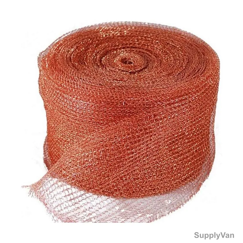 WDFS Copper Wire Mesh, 10CM Width x 50 Feet Length, Brown
