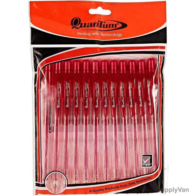 Quantum Mechanical Pencil, QM227PKP, Atom, 0.5MM, Pink, 12 Pcs/Pack