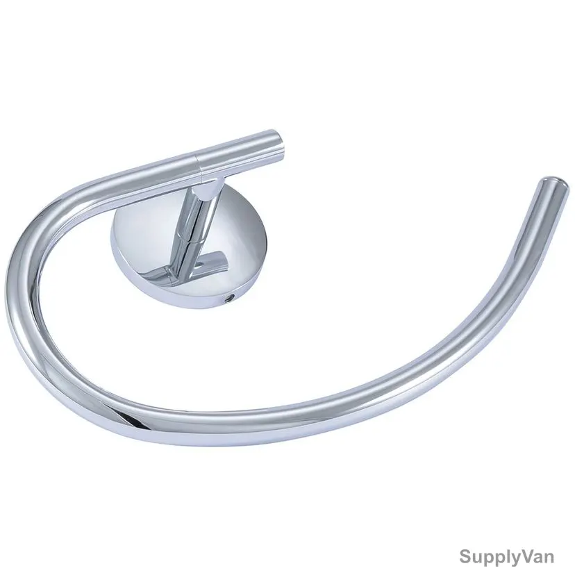 Linisi Towel Ring, 83880, Silver Colour, Brass — image 1