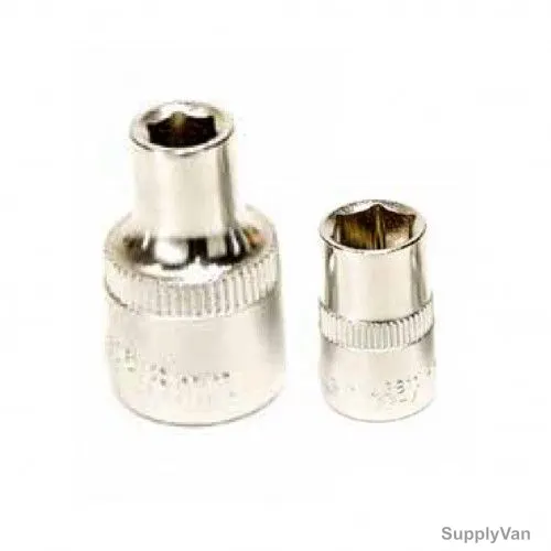 Uken 6 Point Impact Socket, U3808, 3/8 Inch Drive, 8MM
