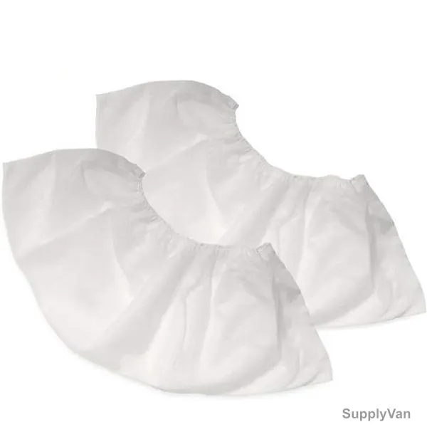 Scudo Protective Shoe Covers, Free Size, Microporous, White — image 1