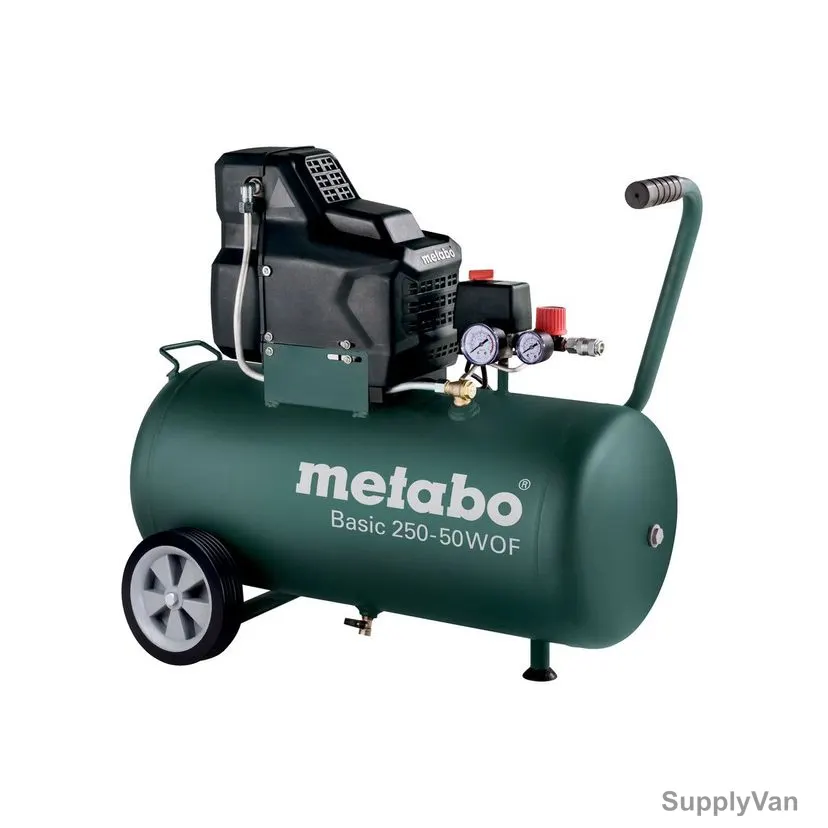 Metabo Air Compressor, Basic-250-50-W-OF, 601535000, 1.5kW, 240V
