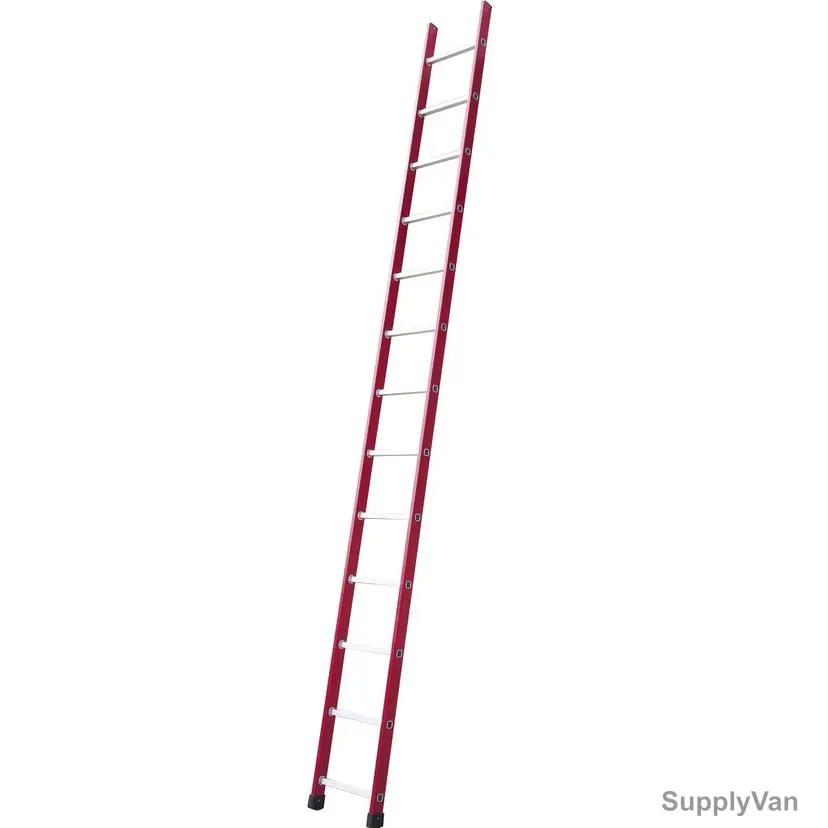 Unique Straight Ladder, USFGSL-13, Fiberglass, 13 Steps, 4.04 Mtrs