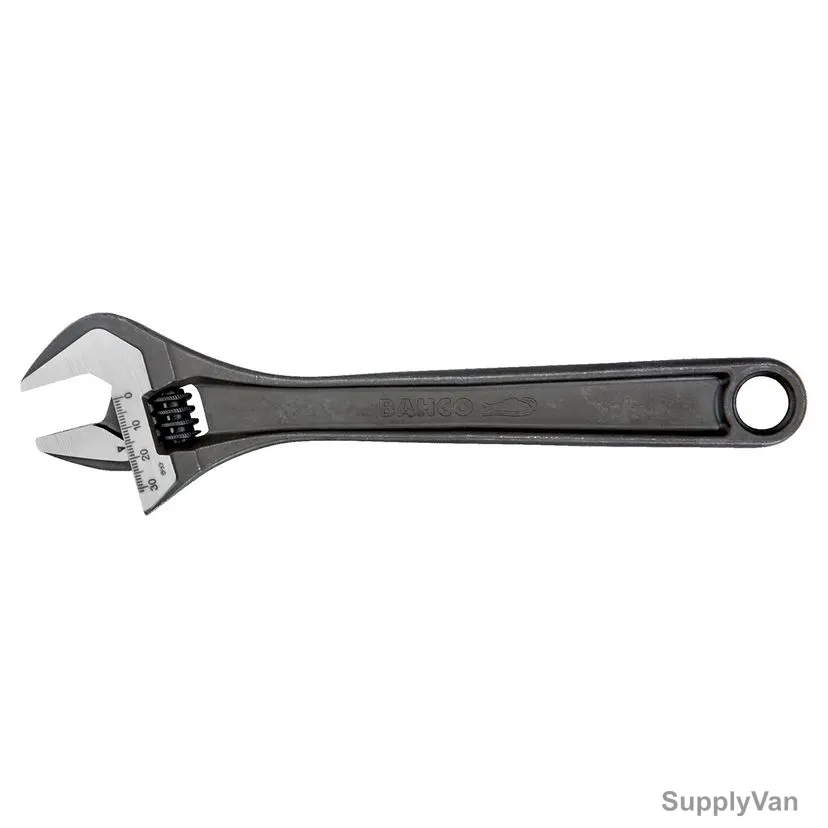 Bahco Central Nut Adjustable Wrench, 8070, Alloy Steel, Phosphate Finish, 155MM Length — image 1