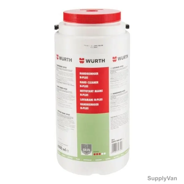 Wurth Hand Cleaner, 0893 900000, 4 Ltrs