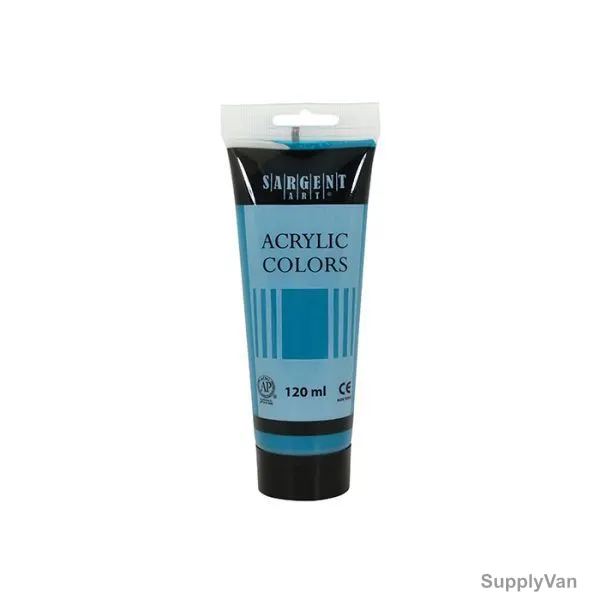 Sargent Art Acrylic Paint, SA23-0361, 120ml, Phthalo Turquoise
