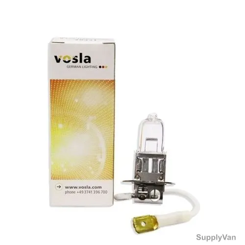 Vosla Miniature Halogen Bulb, V-28351, H3, 100W