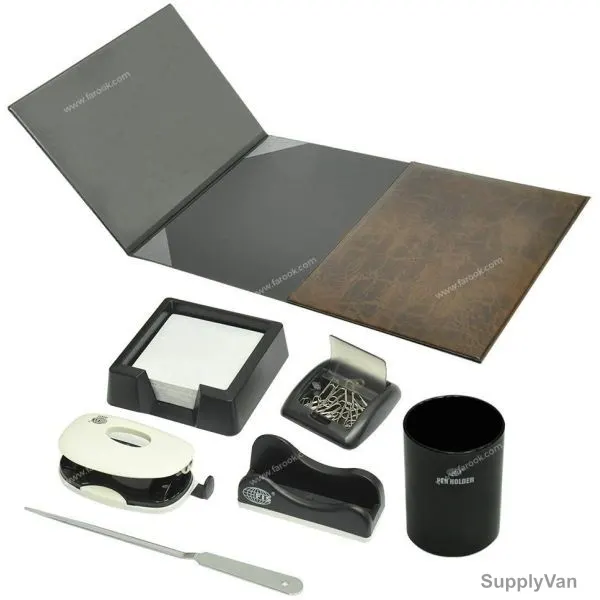 FIS Desk Set, FSDS2020-07, Multicolor, PK7