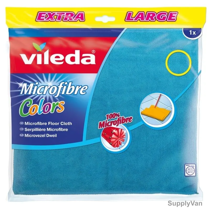 Vileda Floor Cloth, VLDW151992, Extra Large, Microfiber