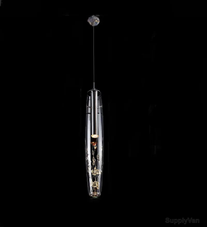 Syv Modern Chandeliers, Galassia, 35W, Silver