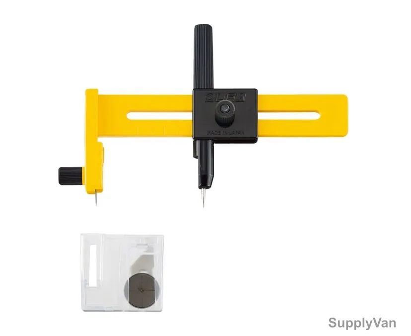 Olfa Compass Cutter Knife, OL-CMP-1, Black/Yellow