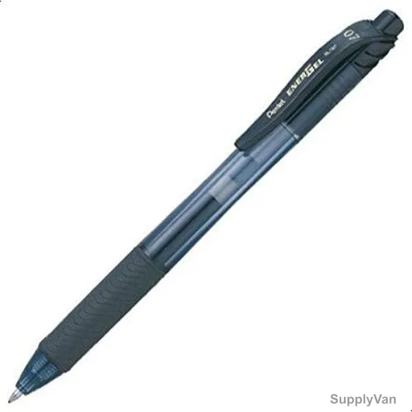 Pentel Energel-X Gel Roller Pen, PE-BL107-AH, 0.7MM Tip, Blue, 12 Pcs/Pack