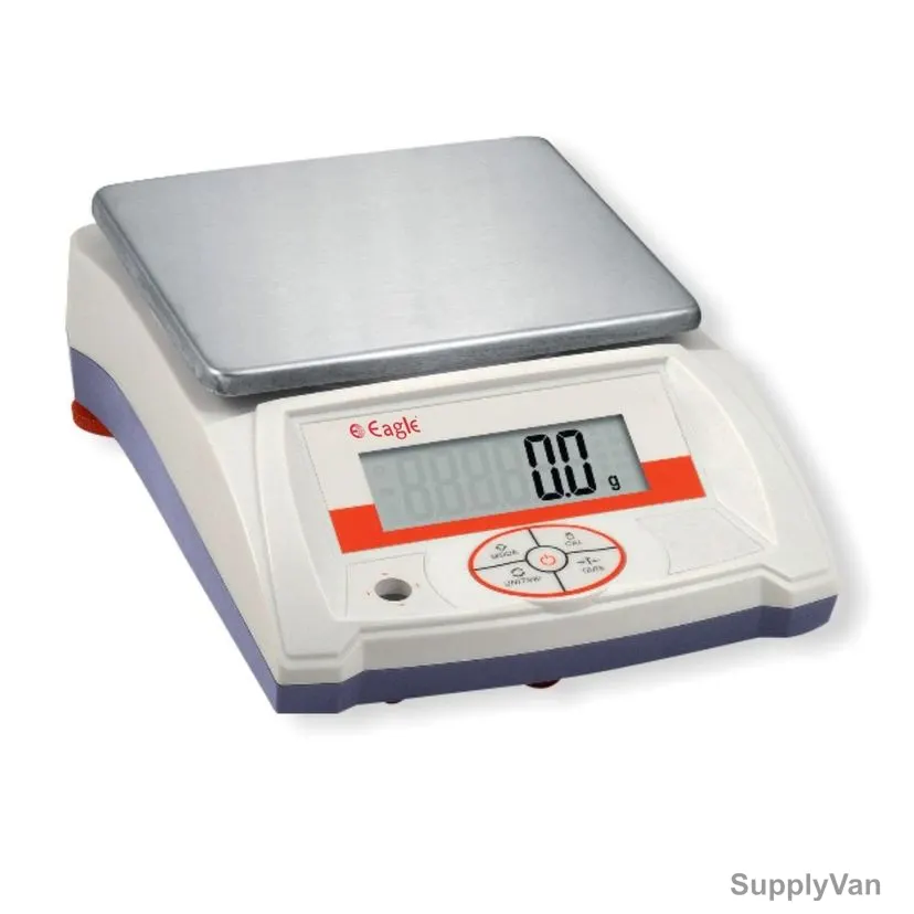 Eagle Rectangular Precision Balance, LCD-B-3000, LCD, 145 x 160MM Pan Size, 3000GM Weight Capacity