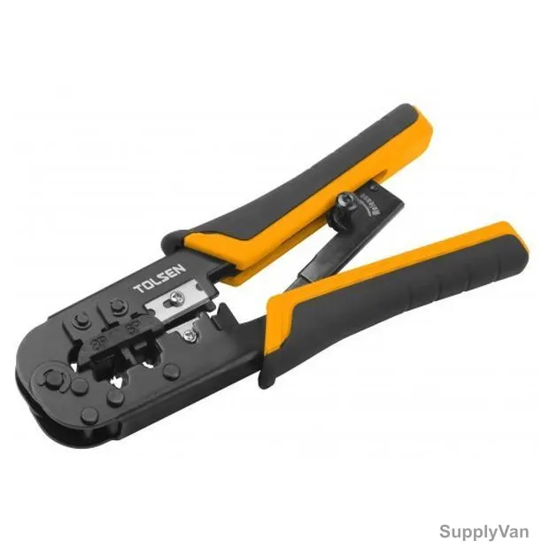 Tolsen Ratchet Crimping Plier, 38054