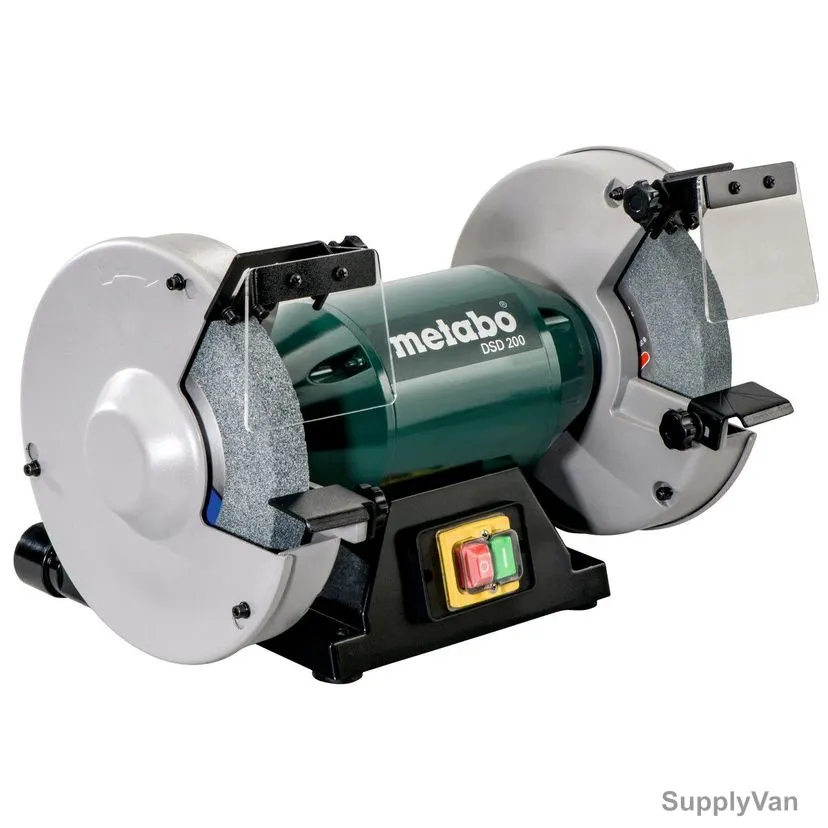 Metabo Bench Grinder, DSD-200, 415V, 750W, 175MM