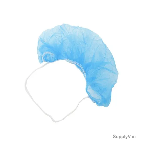 Empiral Beard Cover, E107252820, PP Non-Woven, 21 Inch, Blue, 100 Pcs/Pack — image 1