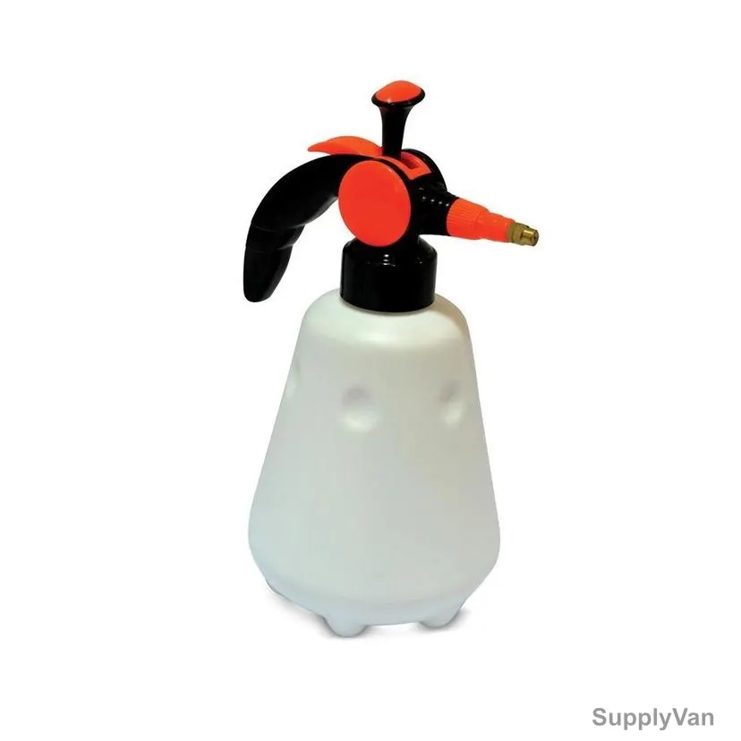 Akc Pressure Spray Bottle, SX04, Plastic, 1.5 Ltrs, White/Black