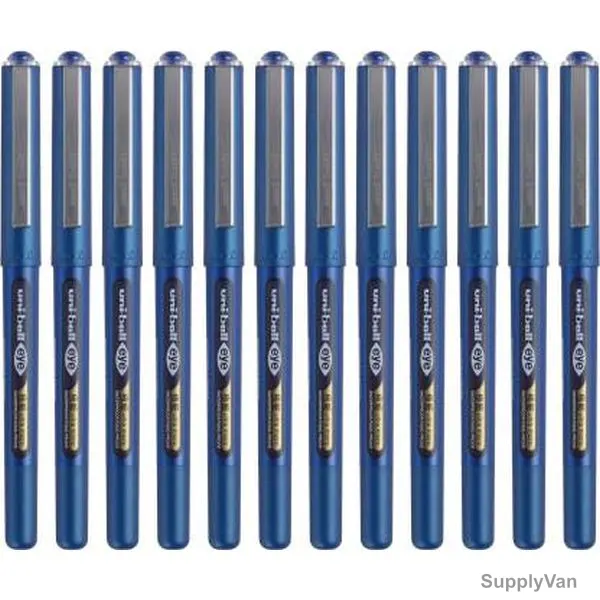 Uni-Ball Ball Point Pen, UB150-38-BE, Eye Ultra Micro, 0.38MM Tip, Blue, 12 Pcs/Pack
