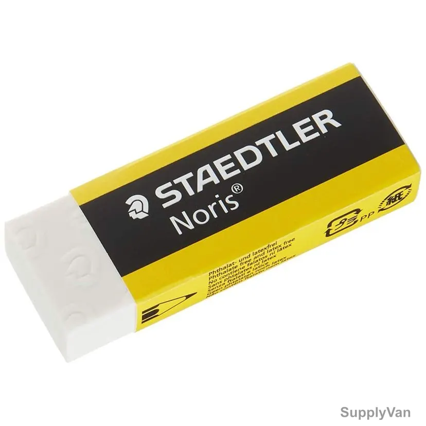 Staedtler Noris Eraser, STP-PACK-210, White, 4 Pcs/Pack