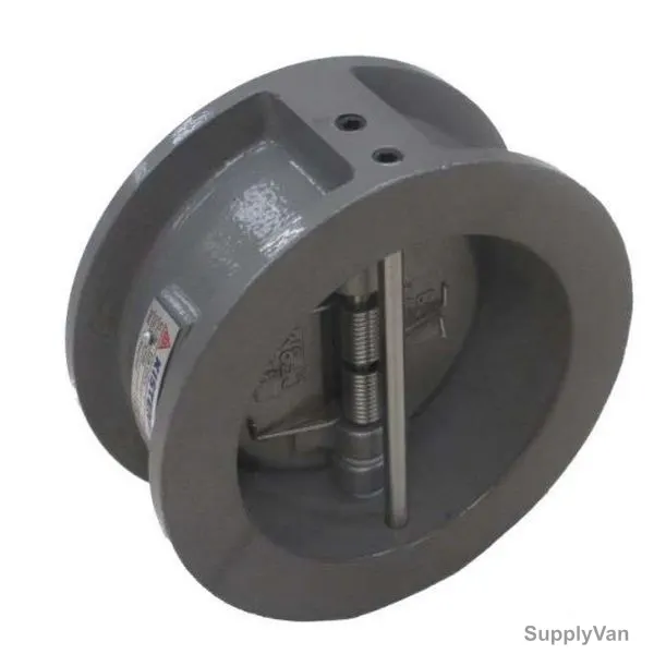 Kistenmacher Dual Plate Wafer Type Check Valve, EGK-VE-210-DN250, Ductile Iron, 1.6 Mpa, 10 Inch