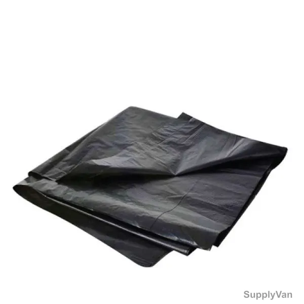 Hotpack Light Duty Garbage Bags, LD95120HP, 60 Gallons, Black — image 1