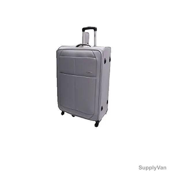 Traveller Trolley Bag, TR-1012, 600D Nylon, 4 Wheel, 20 Inch, Grey
