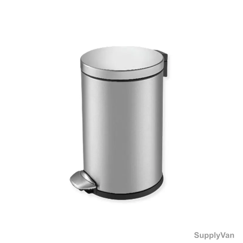 Eko Pedal Trash Bin, SS75-8, Stainless Steel, 8 Ltrs, Silver