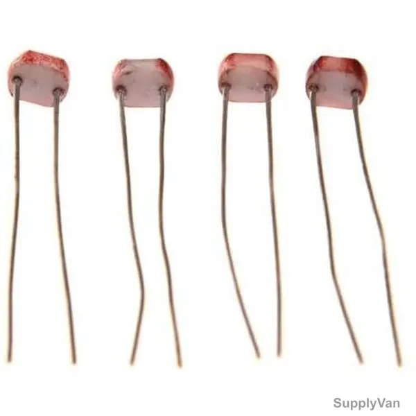 LDR Photoresistor, GL5516, 90mW, 150VDC, 4 Pcs/Pack — image 1