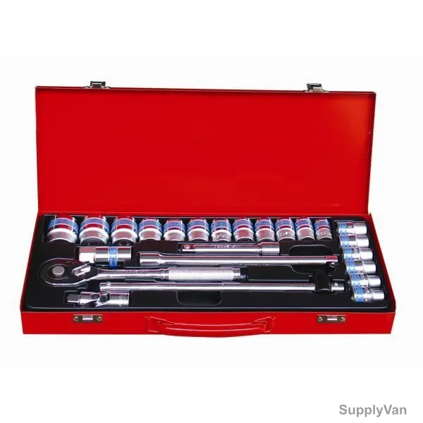 Ultimate Toolz Socket Set, UT424AA, 24PCS