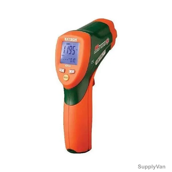 Extech Dual Laser Infrared Thermometer, 42512, -50 to 1000 Deg.C