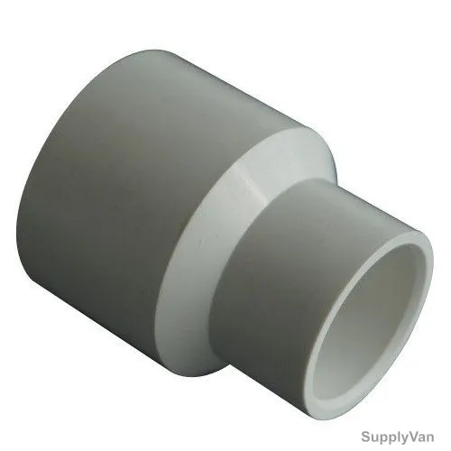 Gf High Pressure Reducer, PVC, 1-1/4 x 1 Inch