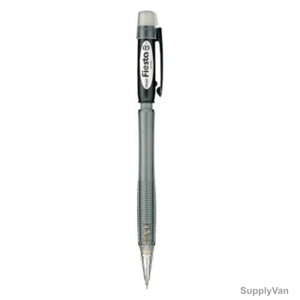 Pentel Mechanical Pencil, PE-AX105-A, Fiesta, 0.5MM, Black, 12 Pcs/Pack