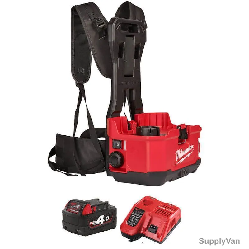 Milwaukee Cordless Tank Sprayer and Water Supply Backpack, M18BPFPH-401, 18V, 120 PSI, 3 Pcs/Kit — image 1
