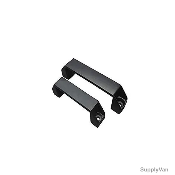 Extrusion Door Handle, Nylon, 90 x 20.5MM, Black