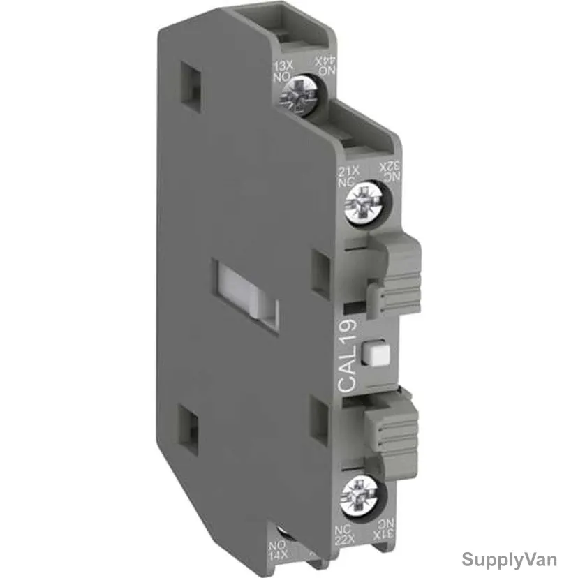 ABB Auxiliary Contact Block, CAL19-11, 1NO + 1NC