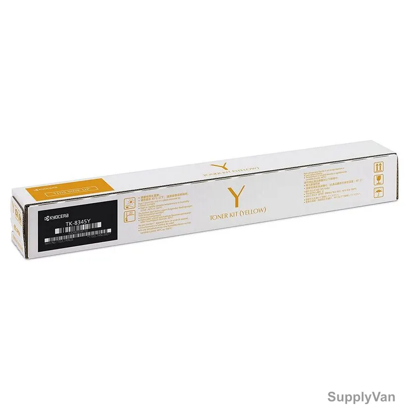 Kyocera Toner Cartridge, TK-8345Y, 12000 Pages, Yellow — image 1