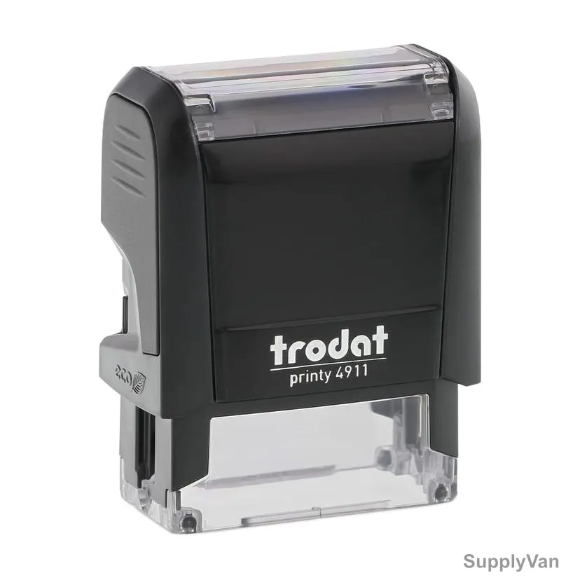 Trodat Printy Self Inking Stamp, 4911, COPY Wording, 14 x 38MM, Red