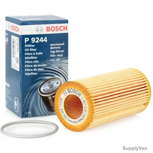 Bosch P9244 Element Oil Filter, BSB1457429244, 125MM Length, 63.5MM Outside Dia
