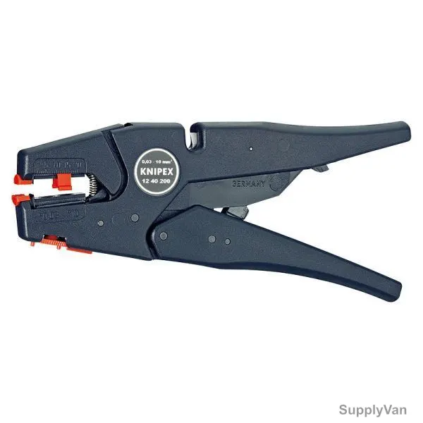 Knipex Self-Adjusting Insulation Stripper, 1240200, 200MM