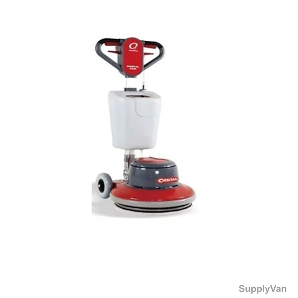 Floorider Orbital Machine, ORBITAL-EASY, 17 Inch, 1600W, Red and Black