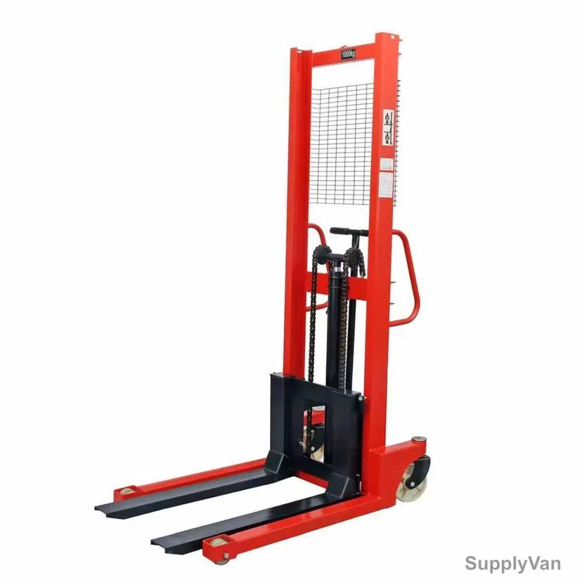 Champlift Hydraulic Manual Hand Stacker, 1.6 Mtrs Lifting Height, 2 Ton Weight Capacity — image 1
